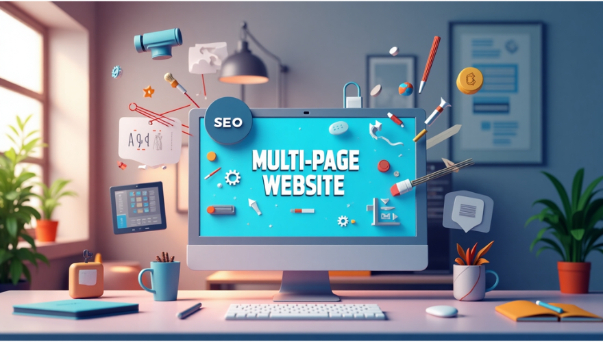 Custom Multi-Page Website Development Bhopal